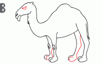 رسم الجمل