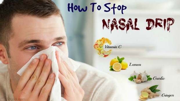how to stop nasal drip naturally