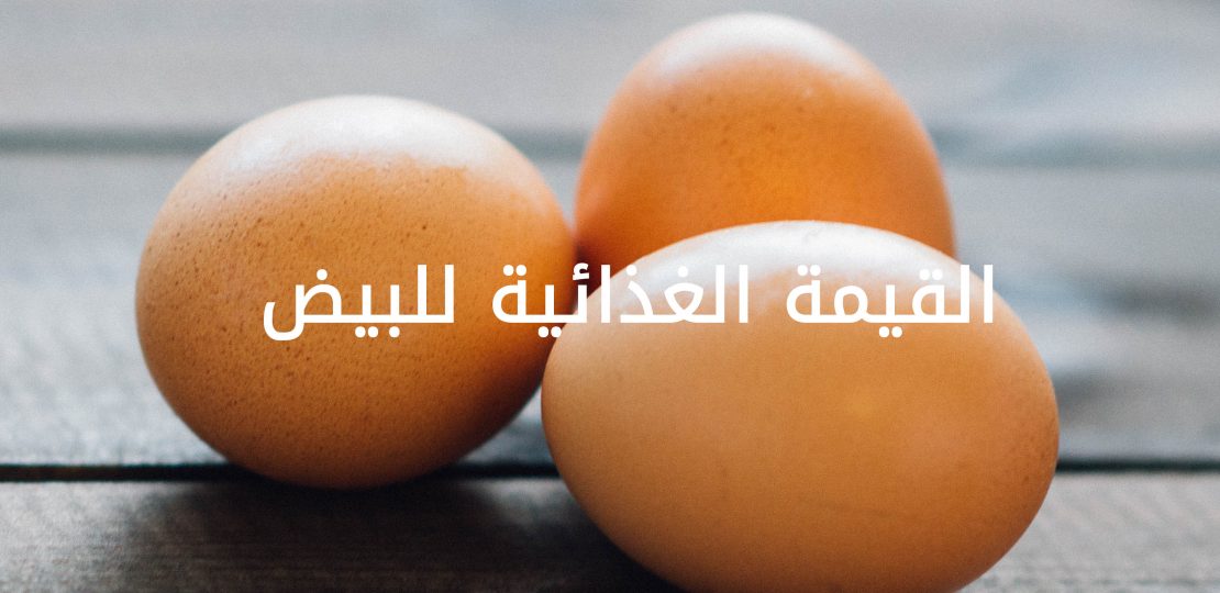 الغذائية للبيض