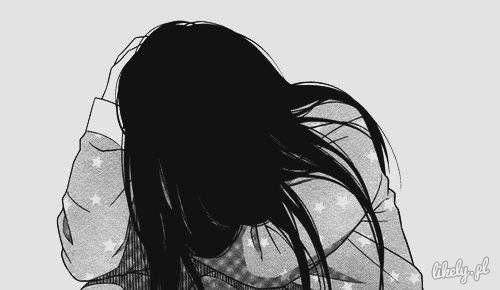 تبكي انمي