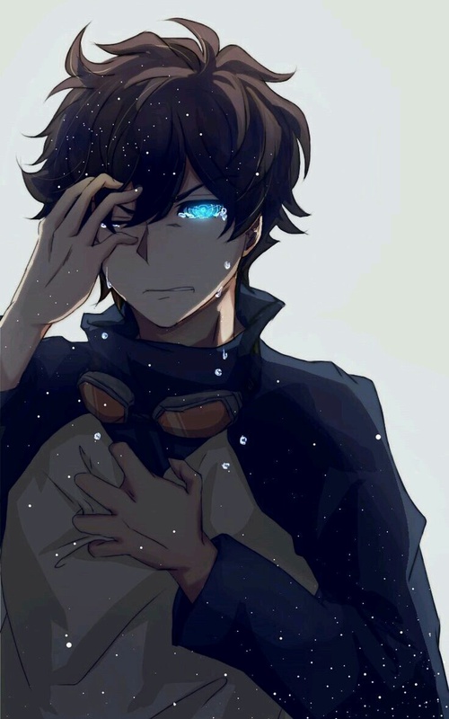 انمي يبكي