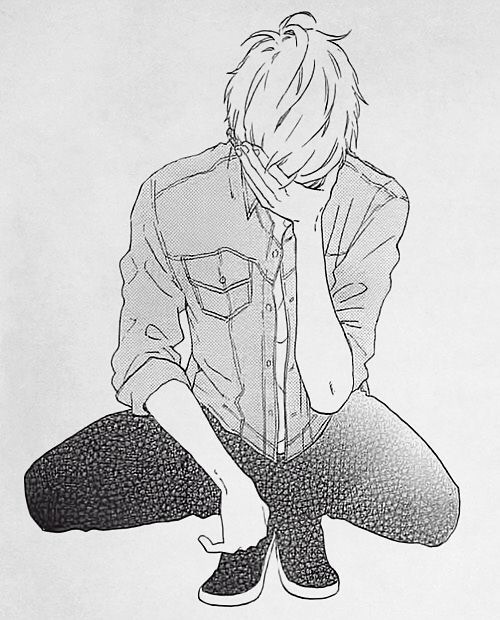 انمي يبكي
