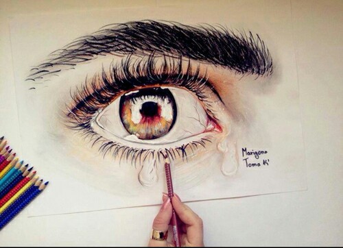 عيون رسم
