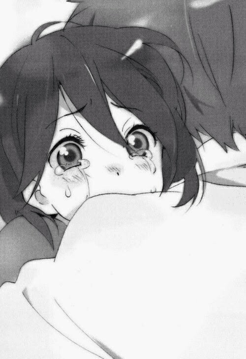 حزينة انمي