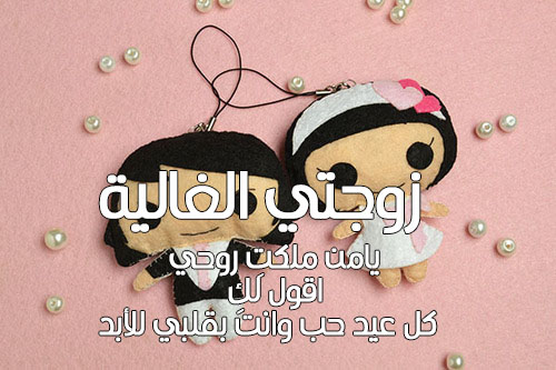 عيد الحب لزوجتي 3ه8