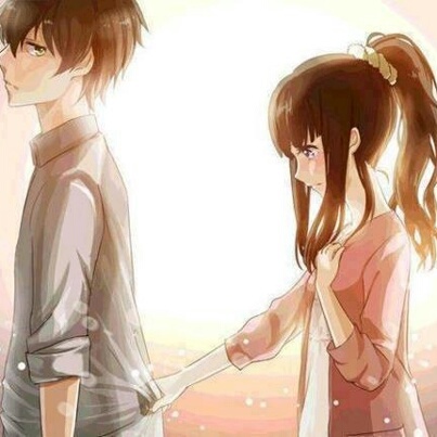 حب انمي حزينة