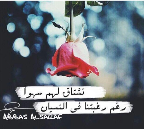 حزن وشوق
