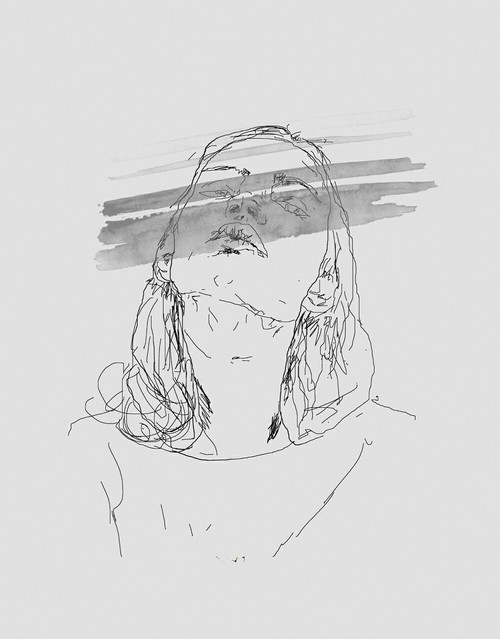 حزينة رسم 4