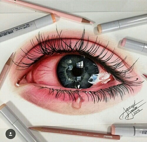 عين تبكي حزينة 3ه8