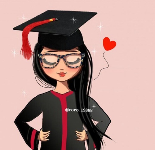 بنات خريجات كرتون 5