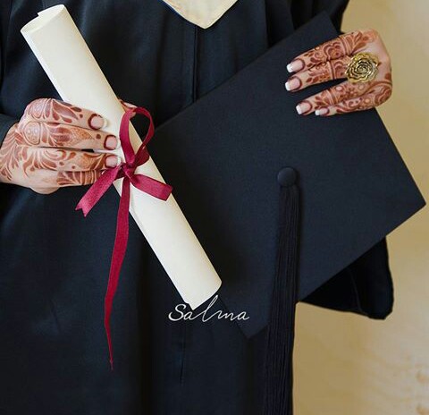 قبعات تخرج بنات 8