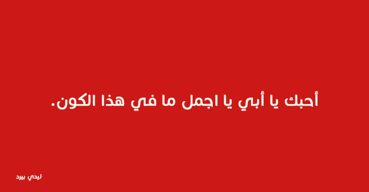 جميل عن الاب