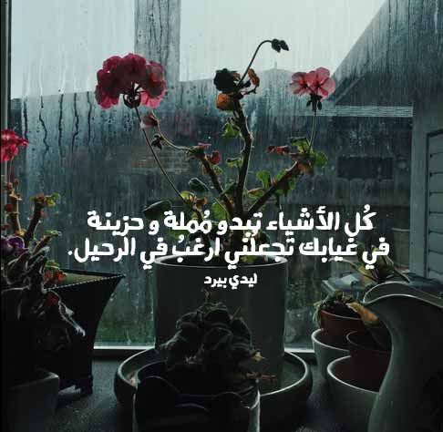 شوق حزينة