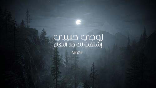 شوق للزوج