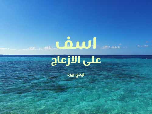 رسائل اسف على الازعاج