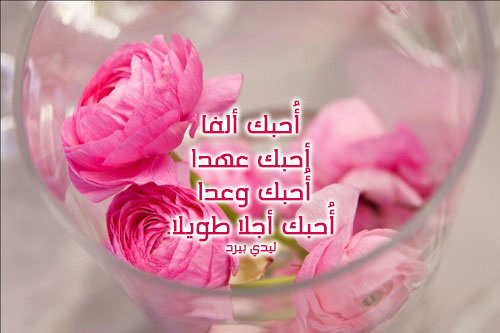 حب وغزل قصير