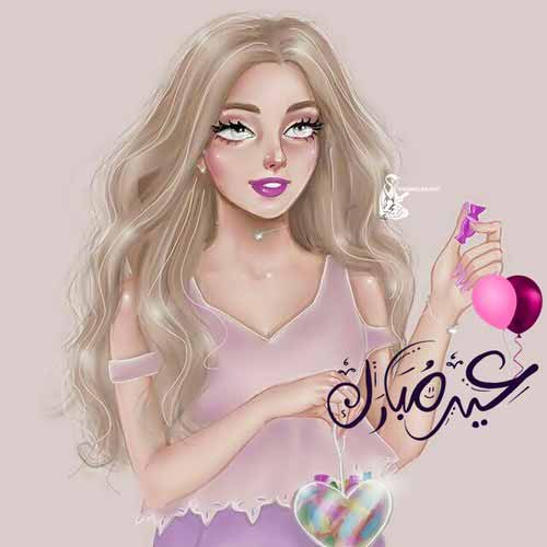 رسم بنات عيد الاضحى 5