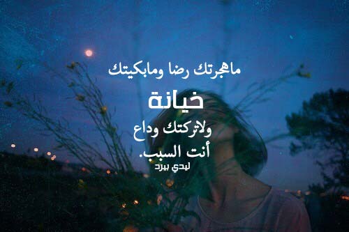 وداع للحبيب الخاين