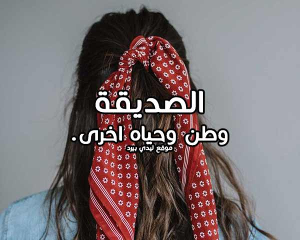 حلو عن الصديقة