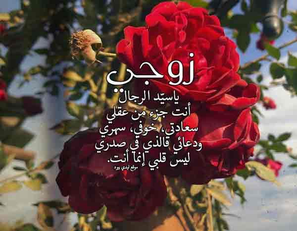 مدح للزوج