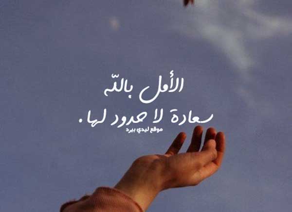 عن السعادة والامل