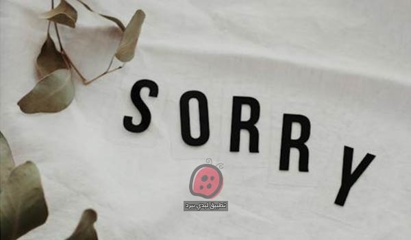 كيف أعتذر لحبيبي برسالة؟ 1 أعتذر لحبيبي برسالة