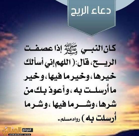 دعاء الريح والغبار.. أذكار ثابتة وطمأنينة وقت العواصف 1 dust storm wind sky