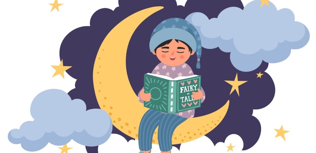 قصة قبل النوم للأطفال تعزز القيم بأسلوب ممتع 1 parent reading bedtime story to child