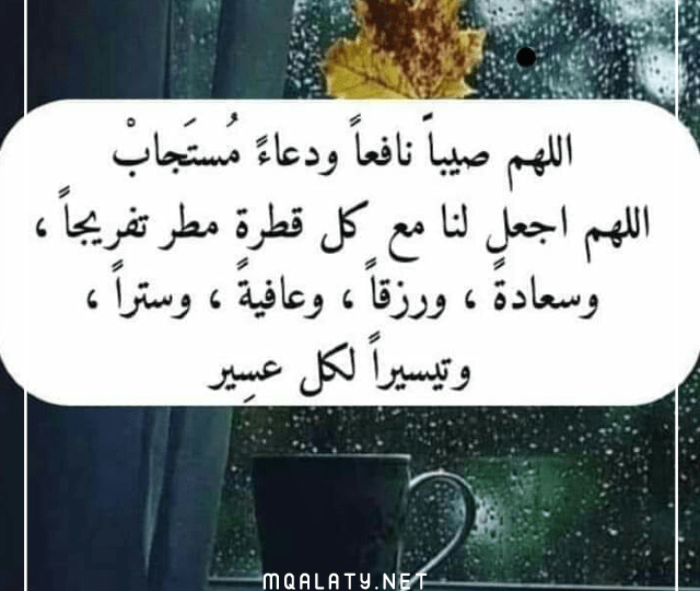 فضل دعاء اللهم صيبًا نافعًا وأجمل أدعية المطر 1 rain prayer hands sky